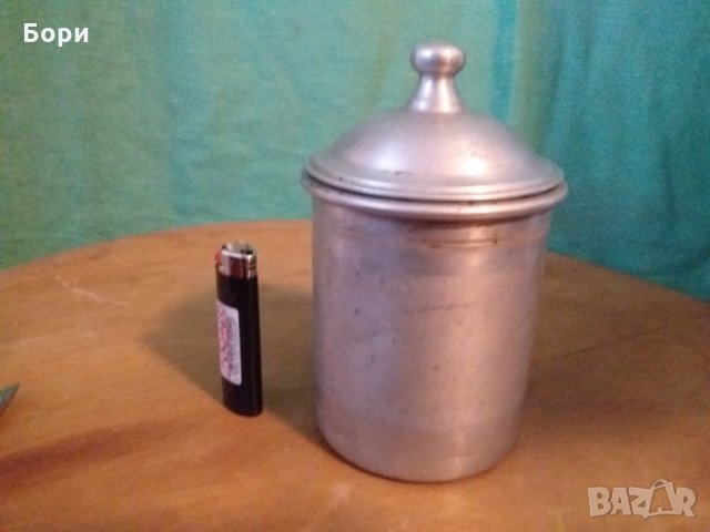 Алуминиеви кутии с капак кръгли