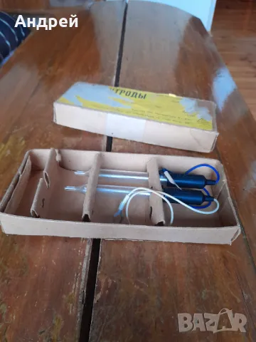 Стари електроди ЕВЛ-1М1, снимка 4 - Други ценни предмети - 49362249