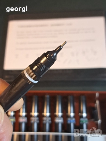 немски рапидографи за техническо чертане Skribent multi 27/5, снимка 5 - Антикварни и старинни предмети - 51749268