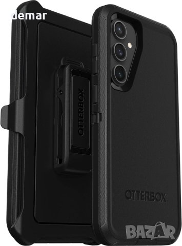 Калъф OtterBox Defender за Samsung Galaxy S23 FE, ултраздрав, черен