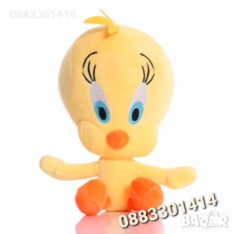 Плюшени играчки Тазманийски дявол, Бъгс Бъни, Туити, Дафи Дък, снимка 6 - Плюшени играчки - 40587370