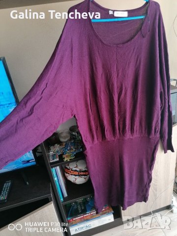 Дамска рокля - голям размер , снимка 2 - Рокли - 30792166