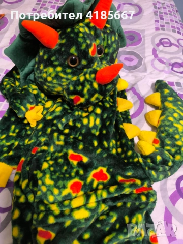 Пижама гащеризон, костюм за пижамено парти, динозавър, снимка 4 - Детски пижами - 52578630