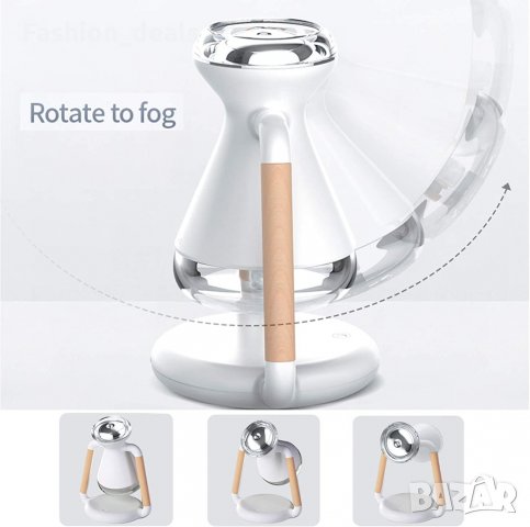 2 в 1 Нов мини въздушен овлажнител за стая 230ML и зарядно за телефон, снимка 2 - Други - 33756821