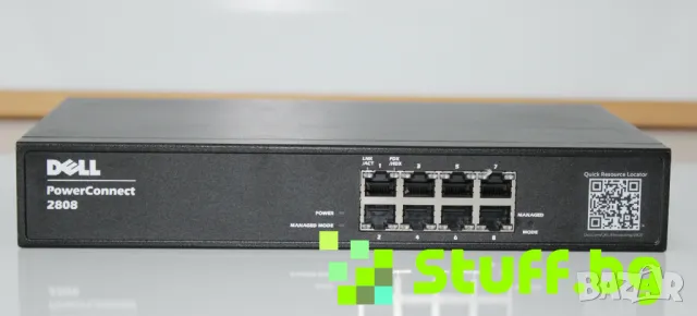 Суич Dell PowerConnect 2808, снимка 2 - Рутери - 50255181