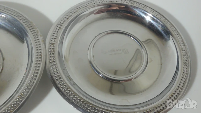 Лот 12 малки чинийки Hisar Rostfrei, снимка 16 - Чинии - 51317270