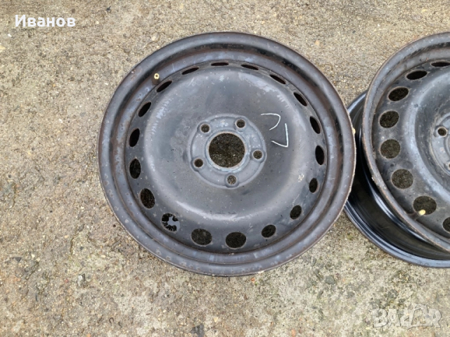5x114.3x16 Стоманени джанти 4 броя оригинални от Renault Grand Scenic, снимка 2 - Гуми и джанти - 48909742