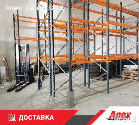 Палетни стелажи на ПРОМО цени! , снимка 6 - Стелажи и щандове - 42198309