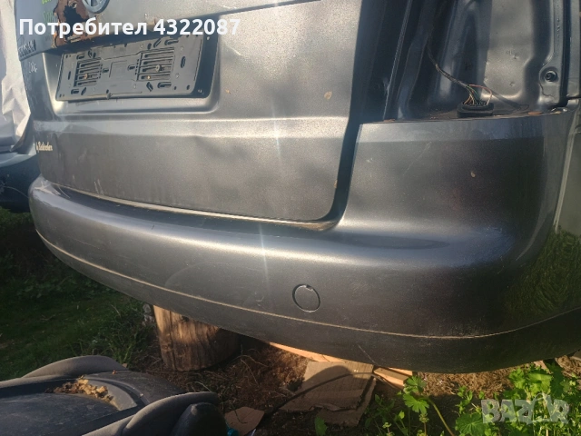 Задна броня за  Vw Touran 2006г