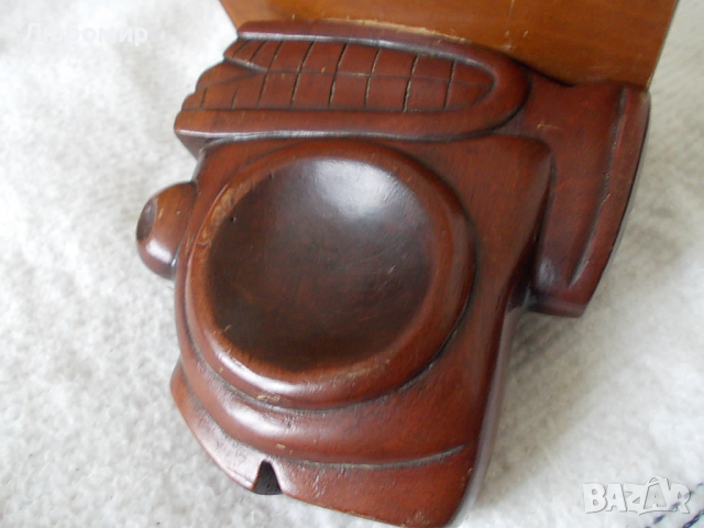 Стара дървена фигура CUBA, снимка 7 - Колекции - 44585495