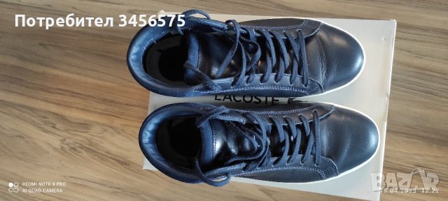 Обувки Lacoste 42 ест.кожа, снимка 6 - Мъжки боти - 40411926