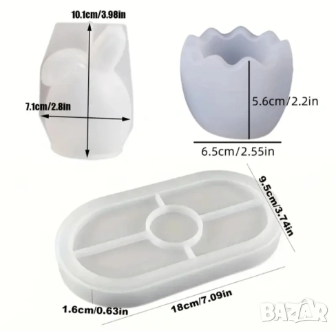 Молдове комплект 3 части Великден , снимка 3 - Форми - 53039663