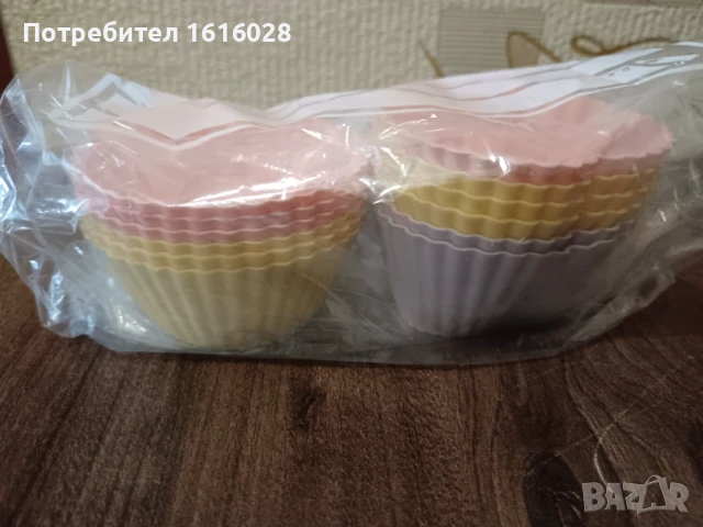 Комплект силиконови форми за мъфини., снимка 7 - Форми - 51289101