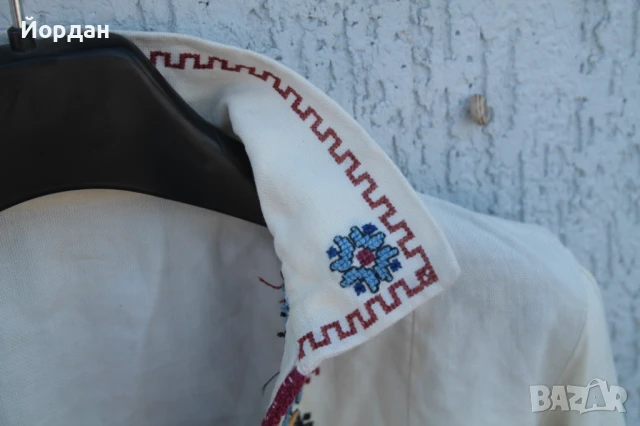 Детска риза от народна носия с бродерия, снимка 6 - Антикварни и старинни предмети - 50523966