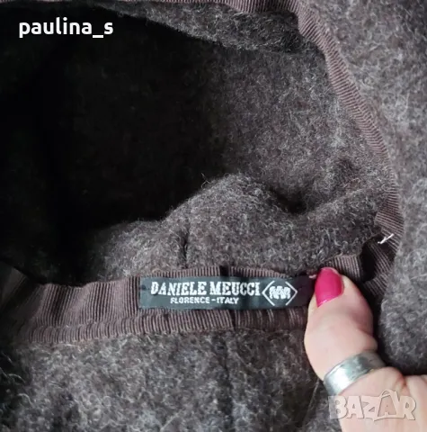 "Mayser" sports line / "Danielle Meucci" Florence / Дизайнерска шапка от пресована вълна с подарък, снимка 15 - Шапки - 49266564