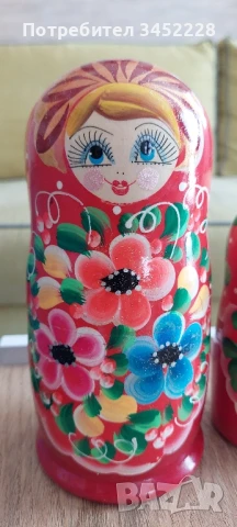 матрйошки комплект 5 броя за ценители , снимка 7 - Антикварни и старинни предмети - 51307860