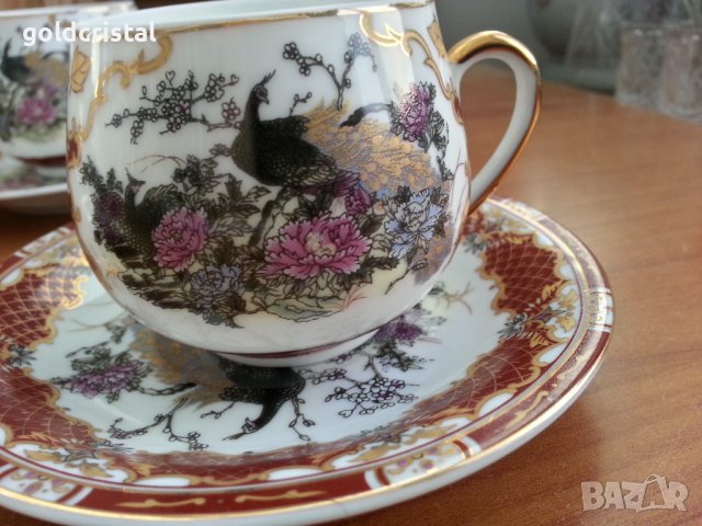 Порцеланови чаши за кафе китайски порцелан , снимка 2 - Антикварни и старинни предмети - 37624773