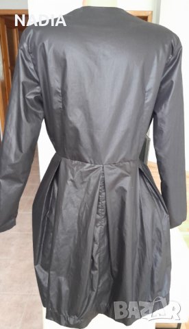 *Черен тренчкот на MEGZ, снимка 2 - Палта, манта - 37965984