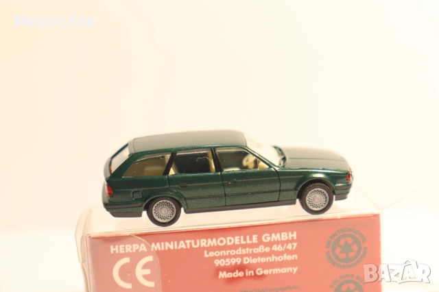 HERPA H0 1/87 BMW 5 МОДЕЛ КОЛИЧКА ИГРАЧКА, снимка 5 - Колекции - 51476687