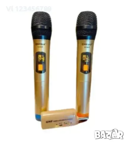 Комплект 2бр. безжични микрофони с дисплей WVNGR WG-200II, снимка 4 - Микрофони - 49852074