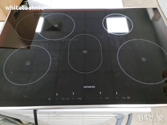 Индукционен плот Siemens EH845EC15E 80см., снимка 2 - Котлони - 40710707
