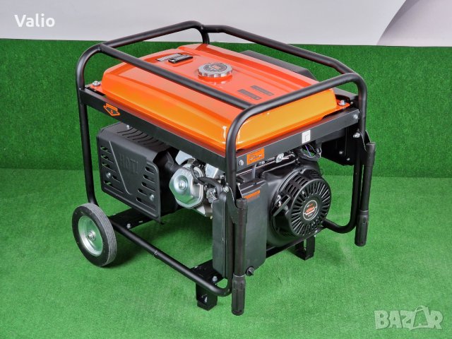 Генератор за ток 6.5kw монофазен с ел. стартер и акумулатор, снимка 5 - Генератори - 38248806