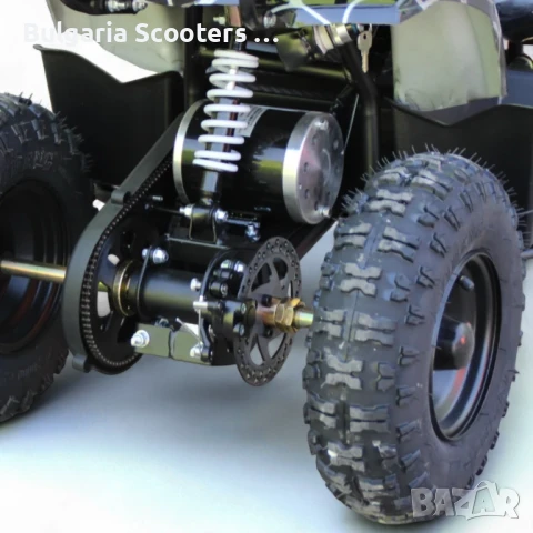 Детско Електрическо ATV TOURIST 1200W / 36V / 12Ah - Black, снимка 4 - Мотоциклети и мототехника - 51261658