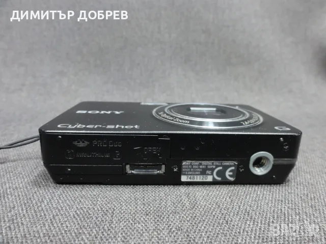 ЦИФРОВ ФОТОАПАРАТ SONY G CYBER-SHOT DSC-WX1 10.2MP CAMERA Y2K DIGICAM, снимка 7 - Фотоапарати - 55941160