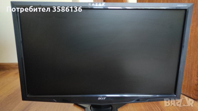 Продавам монитор Acer g225hqv, снимка 4 - Монитори - 42308313