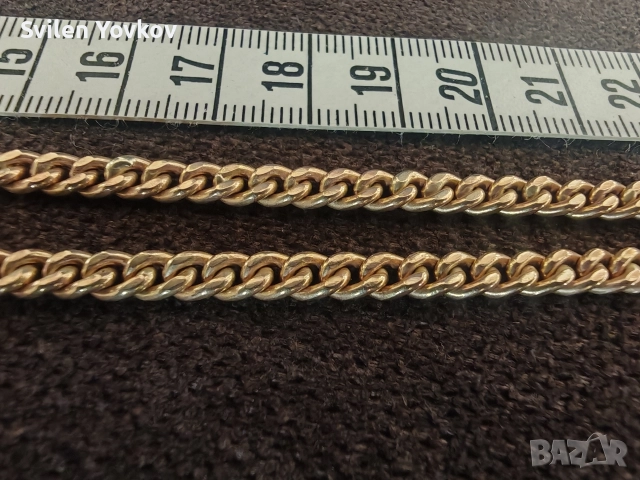 Продавам плътни български златни синджири 14к, снимка 14 - Колиета, медальони, синджири - 52907990