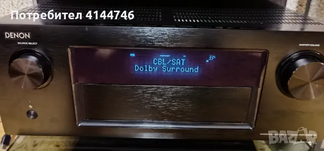 Като НОВ Denon X4100W Dolby Atmos/Auro 3D Receiver/Ресивър, снимка 2 - Ресийвъри, усилватели, смесителни пултове - 50351546
