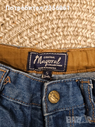 Детски дънки Mayoral , снимка 2 - Детски панталони и дънки - 52377976