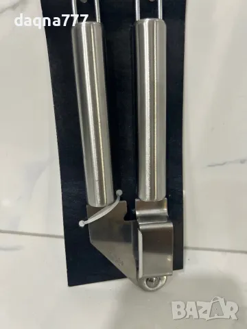 Стоманена преса за чесън нова, снимка 4 - Аксесоари за кухня - 50435384