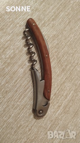 Джобен нож - неръждаема стомана и дърво, снимка 11 - Ножове - 36866361
