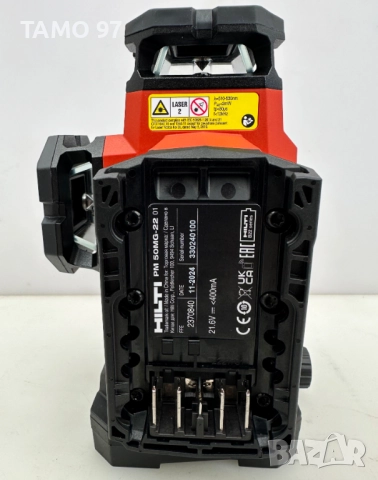 Hilti PM 50-22 Nuron - НОВ Мултилинеен лазерен нивелир със зелен лъч, снимка 9 - Измервателни инструменти - 52898667