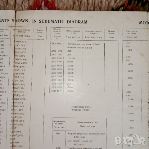 Принципна схема на телевизор УЛППТ-47/59-II-I, снимка 7 - Специализирана литература - 44920561