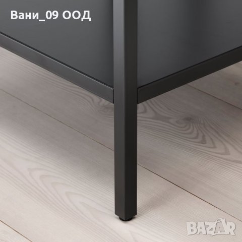 Витрина в черен цвят със стъклена врата , снимка 4 - Секции и витрини - 42105212