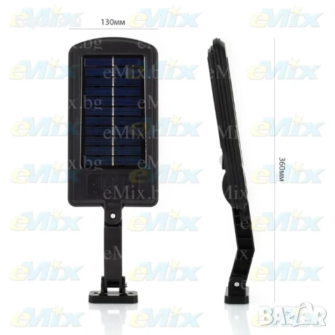 СОЛАРНА СЕНЗОРНА ЛАМПА BK-120, снимка 2 - Соларни лампи - 50725949