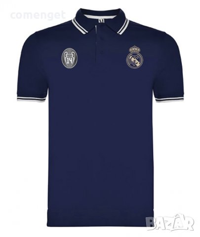 Мъжки ШАМПИОНСКИ поло тениски REAL MADRID Champions / РЕАЛ МАДРИД - 3 цвята!, снимка 2 - Тениски - 37008105