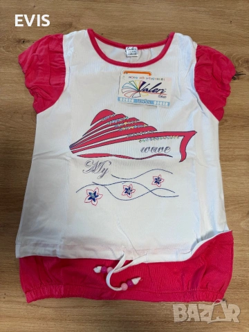 Детски блузи с къс ръкав – модерни и удобни, снимка 3 - Детски Блузи и туники - 54330772