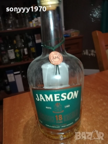 jameson 18-празно шише за колекция 2310251243, снимка 3 - Колекции - 52153628