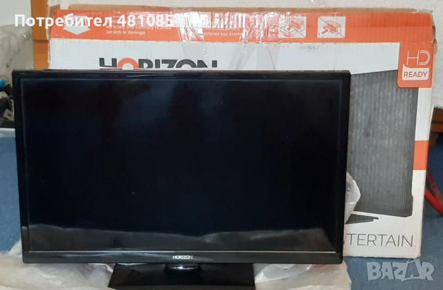 Продавам спешно телевизор LED Smart Horizon 24HL7110H с диагонал 61 cм, 2 HDMI порта, Wi-Fi модул