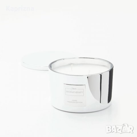 Ароматна свещ флорал, снимка 2 - Декорация за дома - 38652419