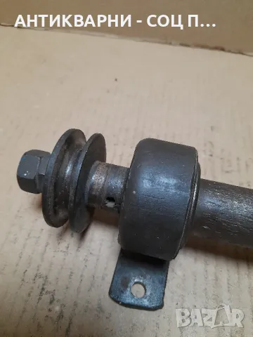 Соц Старо Малко Валче Вал За Машини Тегло 2.150кг., снимка 3 - Антикварни и старинни предмети - 48475046