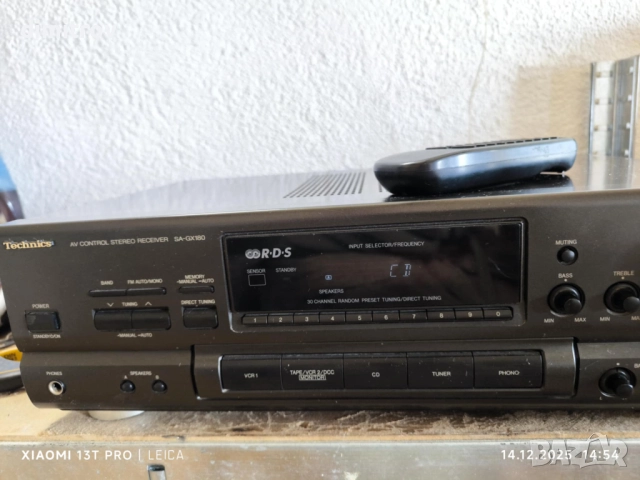 Technics SA- GX180 , снимка 4 - Ресийвъри, усилватели, смесителни пултове - 52790883