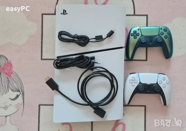 Sony Playstation 5 Digital edition + 2 контролера и кутия, снимка 12 - PlayStation конзоли - 55877111