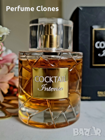 Cocktail Intense 100ml EDP By Fragrance World* Вдъхновен от Kilian Angel's Share , снимка 3 - Унисекс парфюми - 42544615