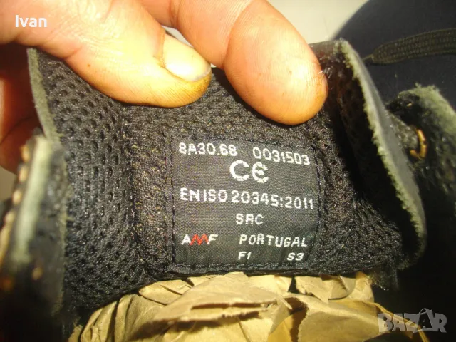 №47 НОВИ МЪЖКИ МАРАТОНКИ РАБОТНИ ОБУВКИ С ТВЪРДО БОМБЕ ОРИГИНАЛНИ ПОРТУГАЛСКИ RED BRICK, снимка 12 - Маратонки - 48123847