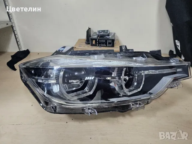 Десен фар BMW F30 Adaptive LED desen far бмв ф30 адаптив лед, снимка 5 - Части - 50292655