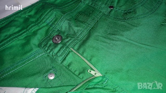 Дамски дънки (зелено, бяло), снимка 3 - Дънки - 34919034